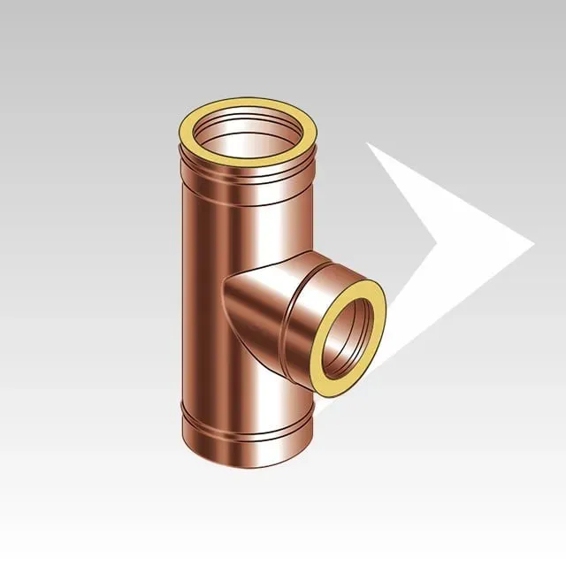 AMR Top DP DPR2510 raccordo a T 90° coibentato 25 mm