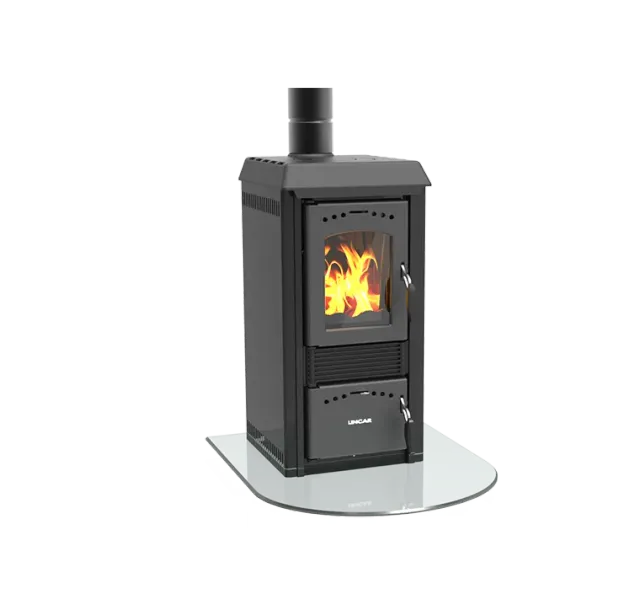 Piemme Gioia 470 AZ stufa a legna 5,6 kW acciaio