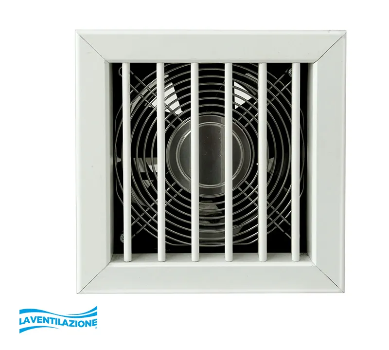 La Ventilazione Griglia con Elettroventola aerazione