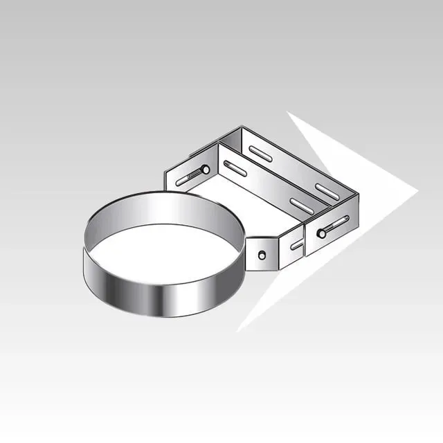 AMR Top DP DPC2554 collare a muro regolabile 50-100 inox