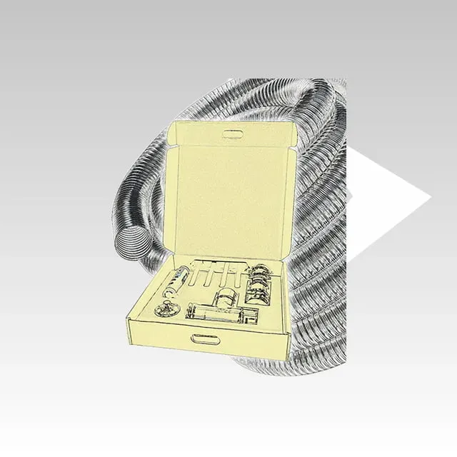 AMR Top Top Flex KFX9316 kit intubazione flessibile 9 m inox 316L