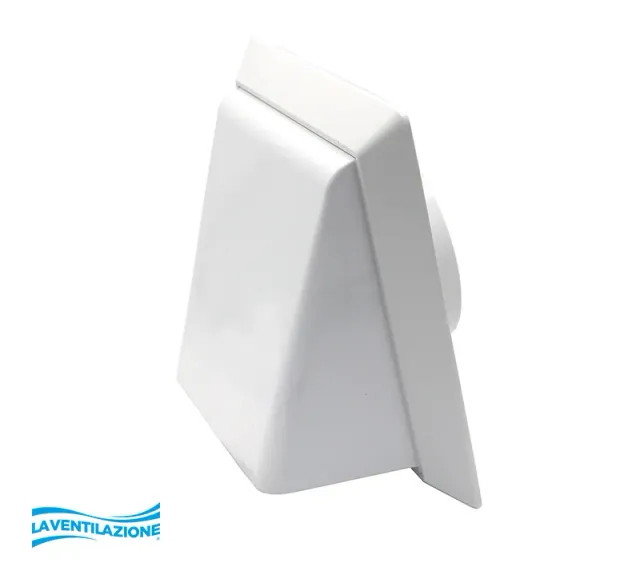 La Ventilazione Cappetta Antivento D100 tubo tondo