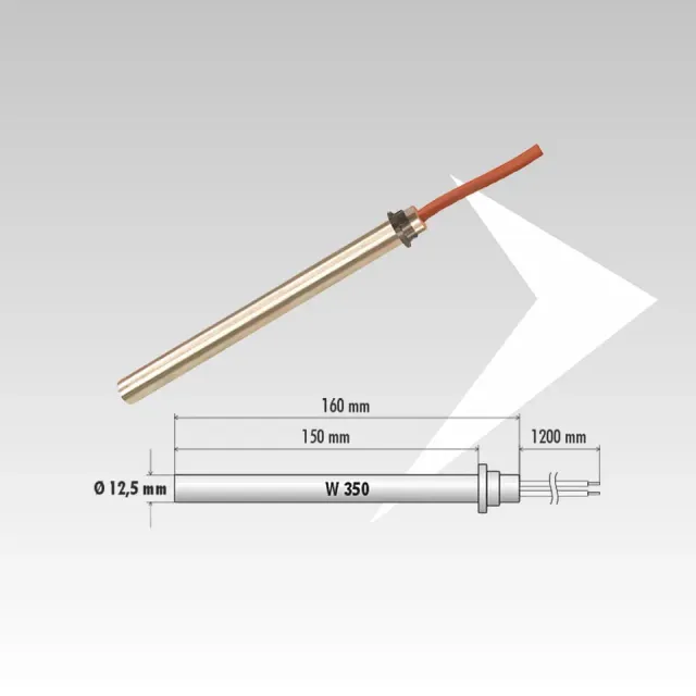 AMR Top ELF60021 candeletta pellet 350W flangia 12,5 mm