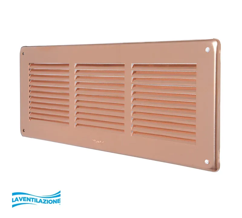 La Ventilazione griglia rettangolare sovrapporre 340x140 mm