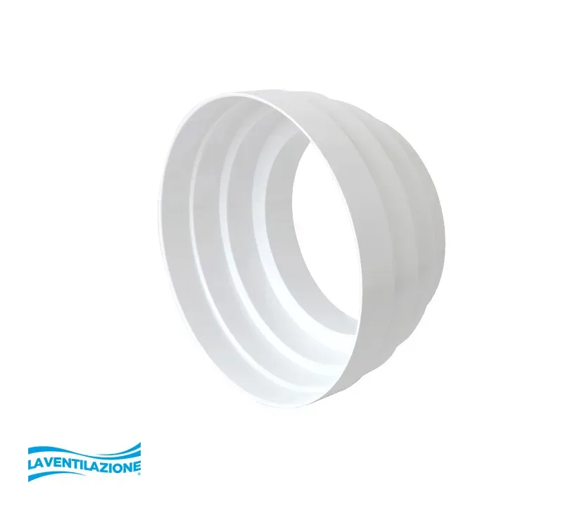 La Ventilazione Cono riduzione D125-100 mm tubo liscio