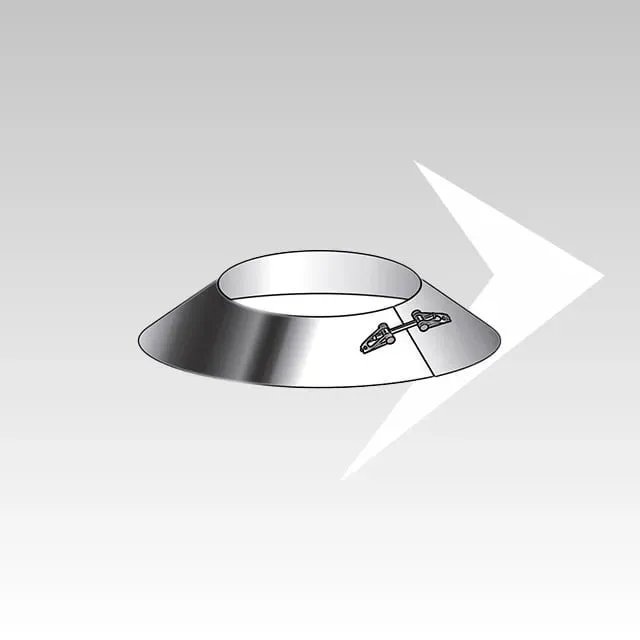 AMR Top SP181 rosone conico inox