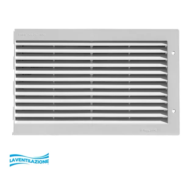 La Ventilazione Griglia P Modulo dx da incasso plastica