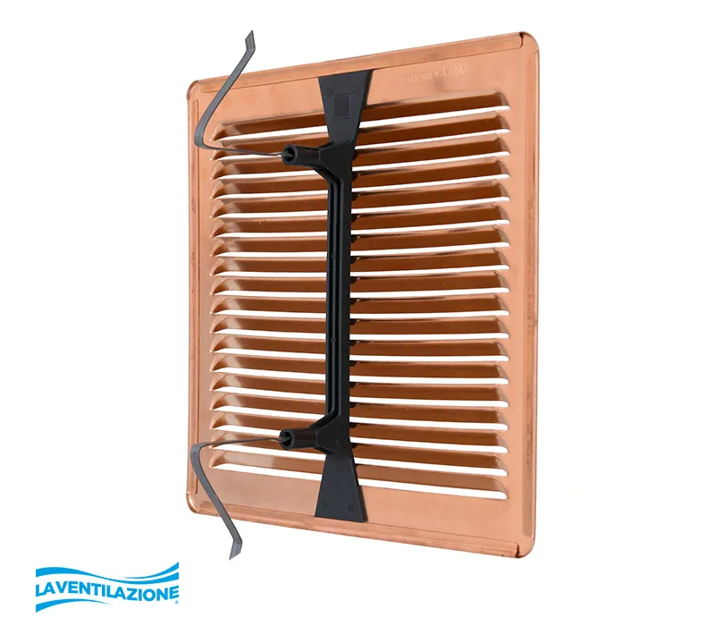 La Ventilazione Griglia universale fori 100-160 mm quadra
