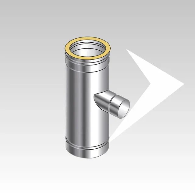 AMR Top DP25 DPC2514 raccordo a T 90° uscita Ø80 mm