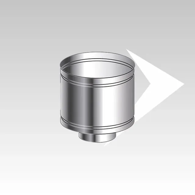 AMR Top DP DPC119 terminale anti intemperie doppia parete inox
