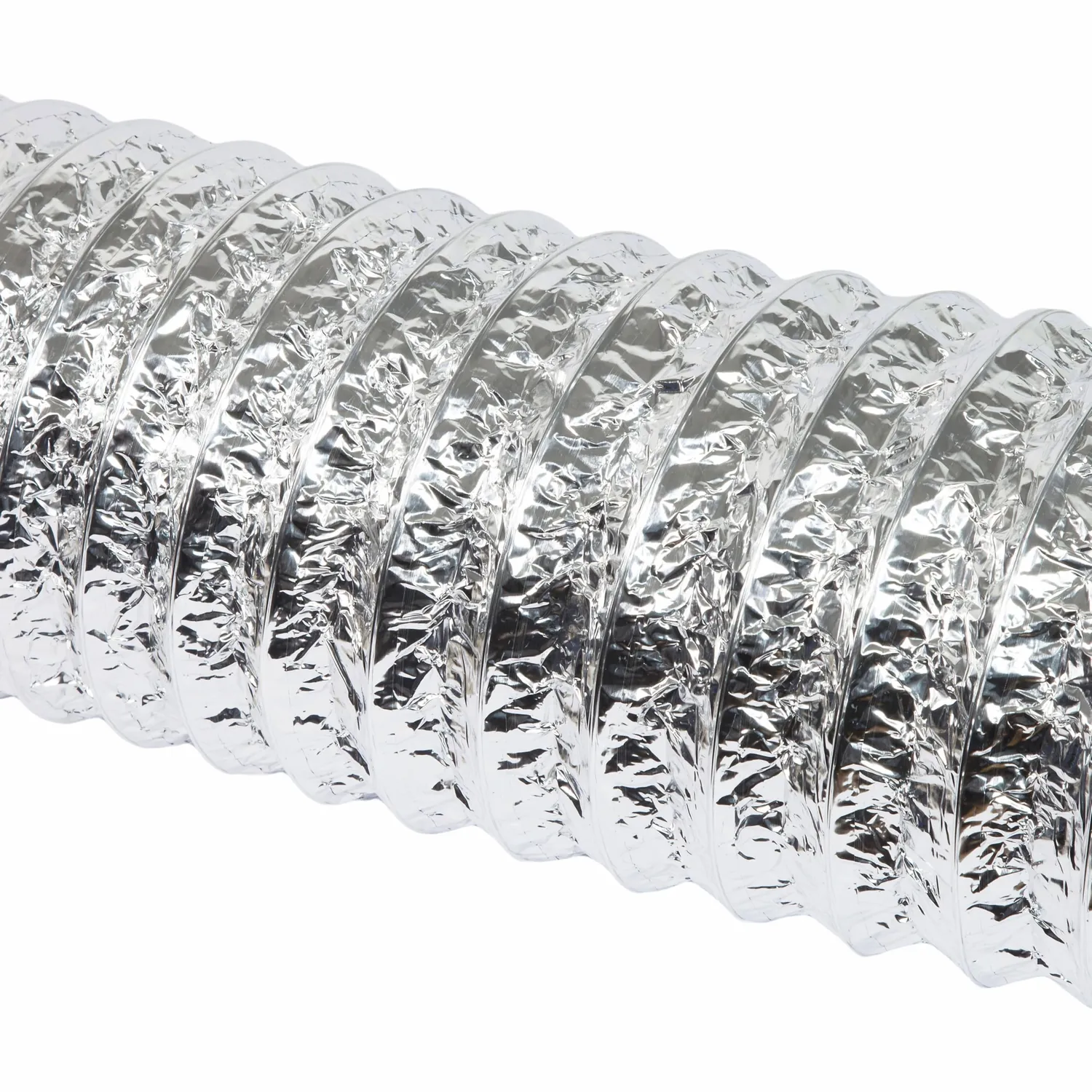 Airflow 9021321 Condotto Flessibile Alluminio 200 mm x 10 m Argento