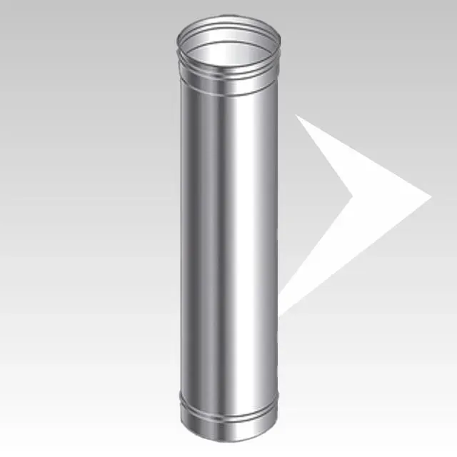 AMR Top SP SP101 Tubo 2 m Monoparete Inox