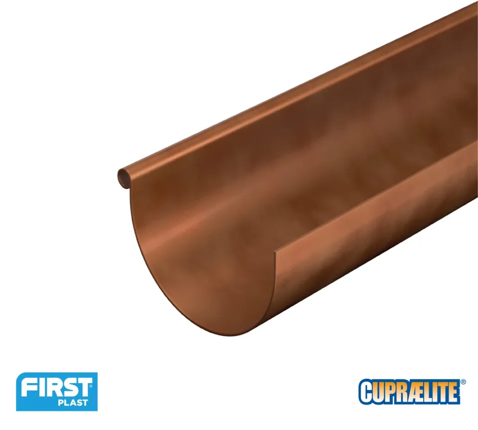 La Ventilazione Cupraelite 133 canale di gronda esterno