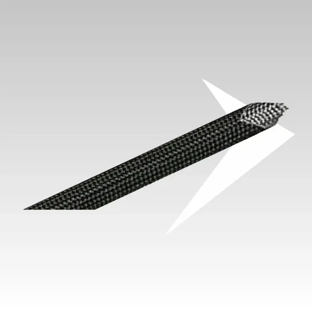 AMR Top VTX006 guaina vetrotex nera cavi ø8 mm 10 m
