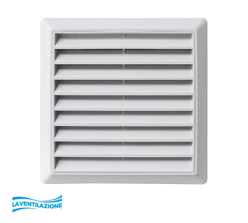 La Ventilazione Griglia alette fisse 150x70 mm rettangolare