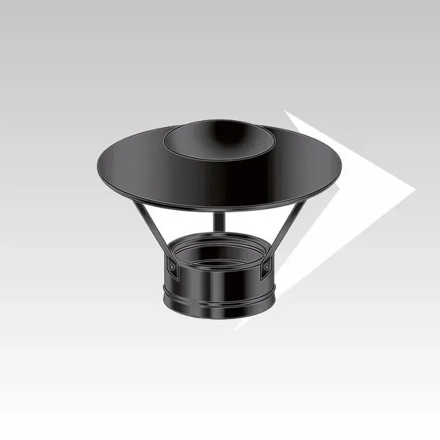 AMR Top DP10 Black cappello cinese DPCN118 doppia parete nero