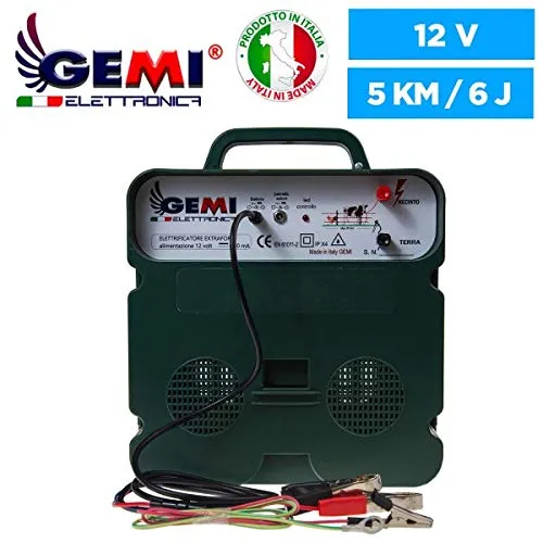 Gemi Elettrificatore B/12 Recinto Elettrico Solare 50W