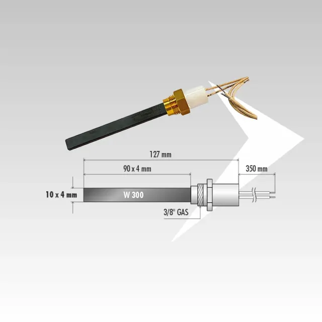 AMR Top PS13 candeletta quarzo stagna 400W 3/8"