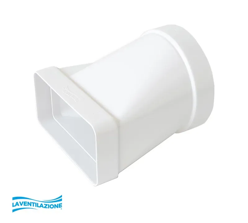 La Ventilazione Giunto Tondo 125 a Rettangolare 150x70