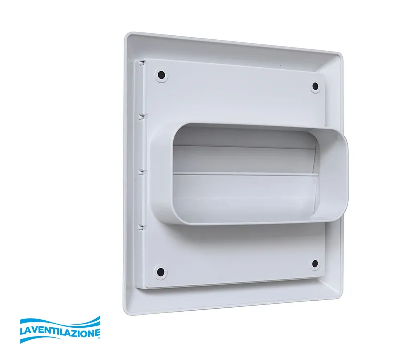 La Ventilazione Griglia Alette Gravità 150x70 mm Rettangolare
