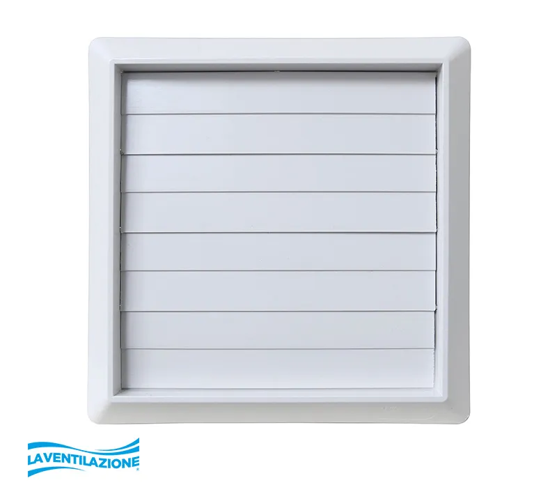 La Ventilazione Griglia Alette Gravità 150x70 mm Rettangolare