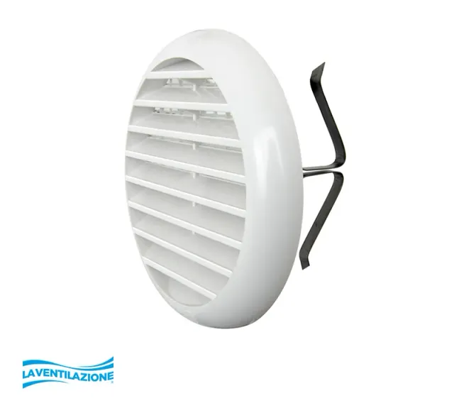 La Ventilazione Griglia tonda universale fori 40-160 mm aerazione