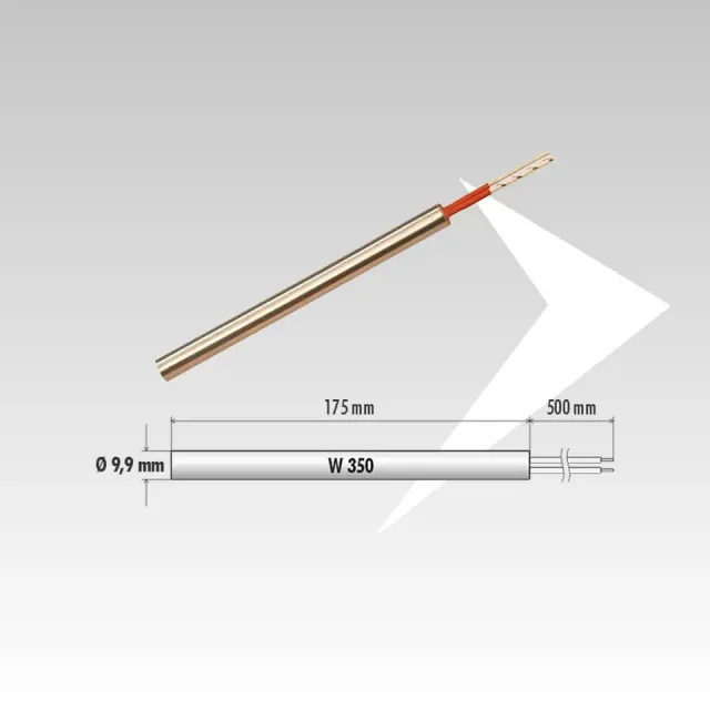 AMR Top ELT60020 candeletta lineare 9,9 mm 350W 175 mm