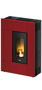 Cadel Spirit 5,2 kW stufa a pellet ermetica in acciaio