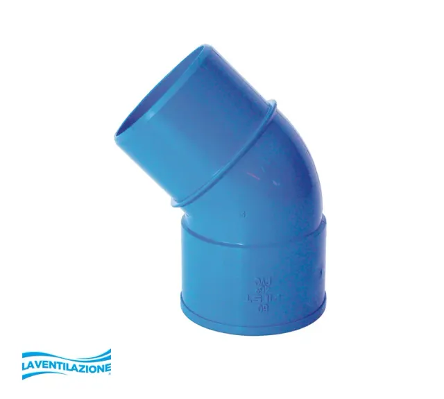 La Ventilazione Curva 45° MF raccordo scarico