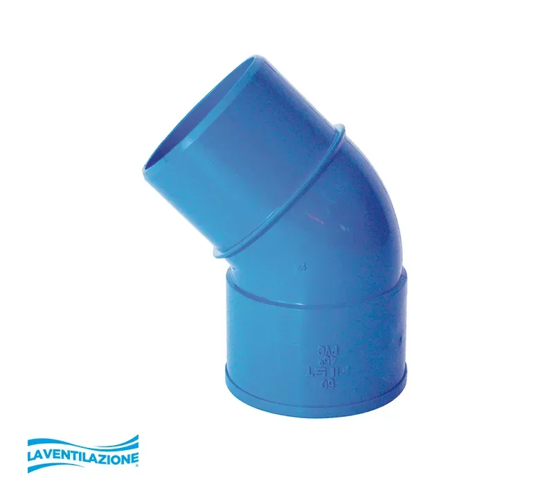 La Ventilazione Curva 45° MF raccordo scarico