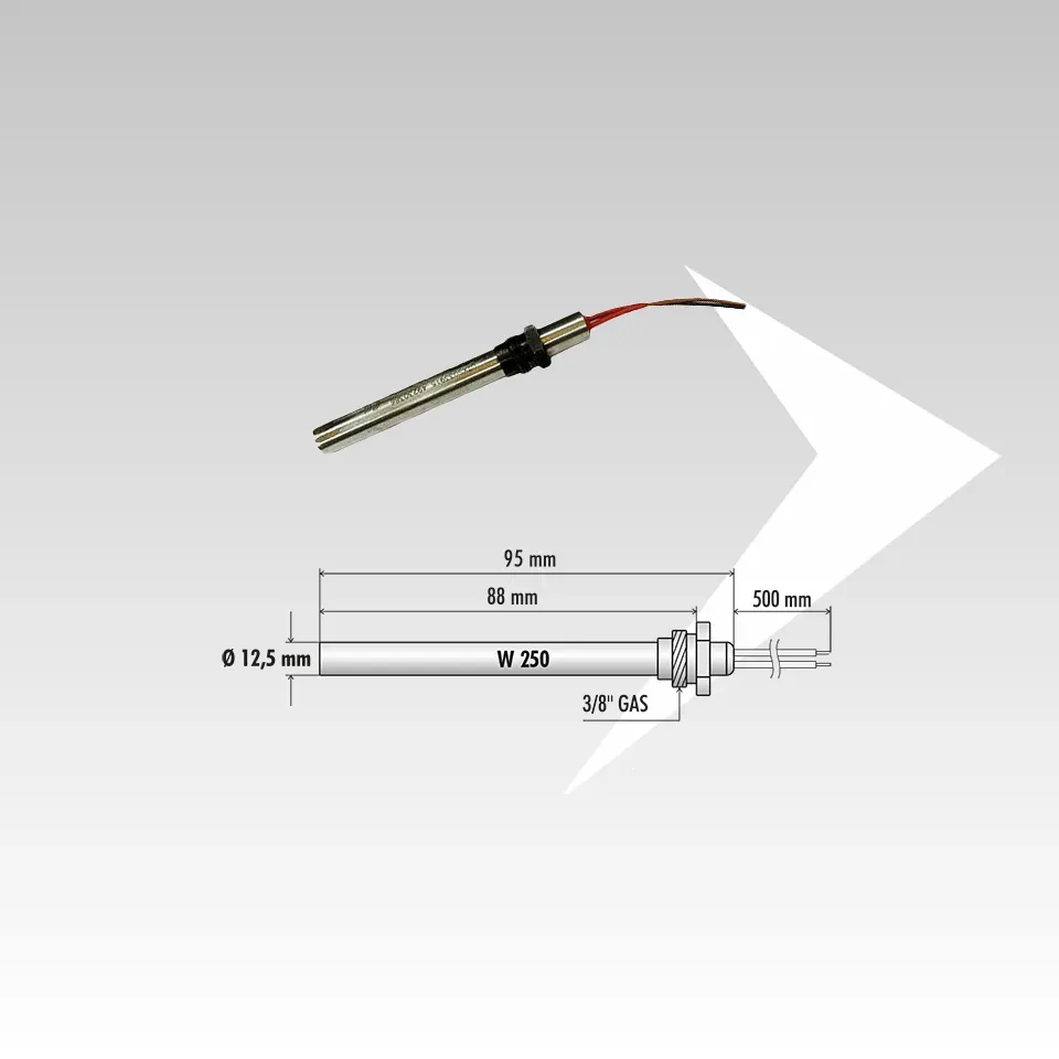 AMR Top ELD60043 candeletta pellet 3/8" 250W 95 mm