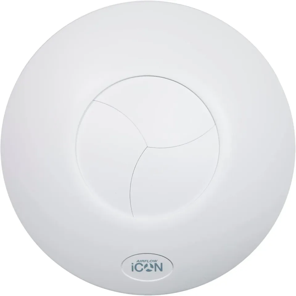 Airflow iCON 30 Aspiratore Bagno 100 mm Base 33 l/s