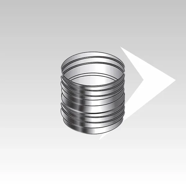 AMR Top Top Flex GFFA01 giunto flex-flex anticondensa inox