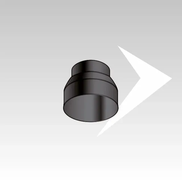 AMR Top Fertop 2.0 Legna F2L23 riduzione diametro nera
