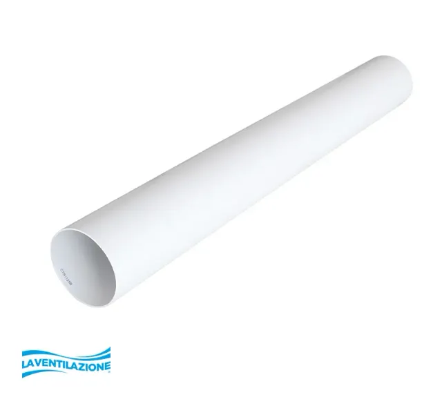 La Ventilazione Tubo Tondo PVC 125 mm Aerazione