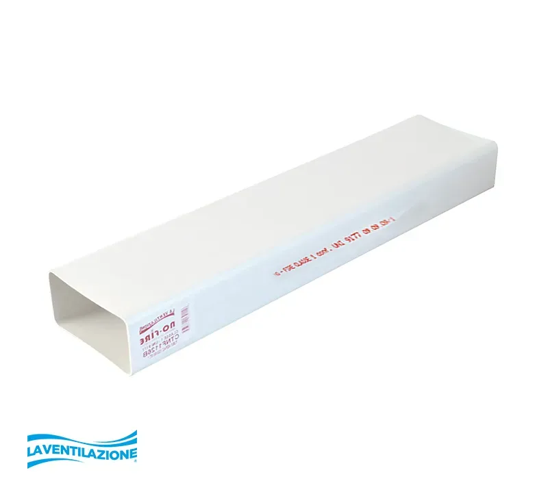 La Ventilazione Tubo Rettangolare 120x60 mm NO-FIRE Aerazione