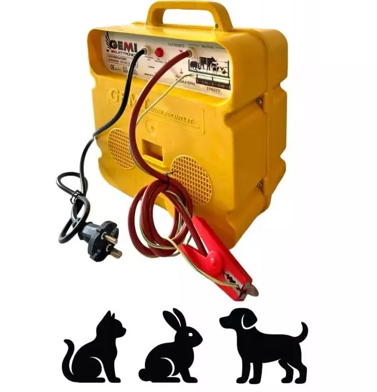 GEMI Elettrificatore Depotenziato 220V Recinto 5 km 2J