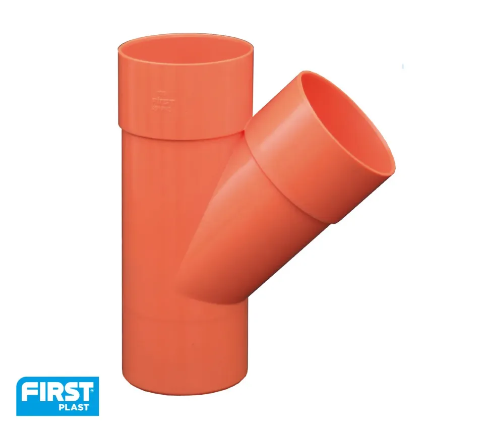La Ventilazione Completamento Derivazione 45° Ridotta Arancio