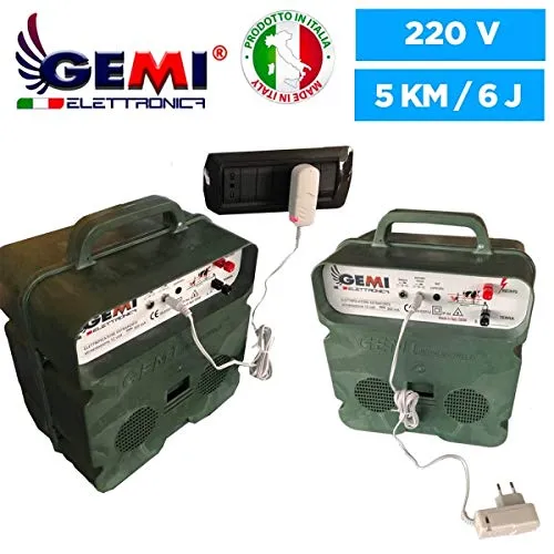 Gemi Elettrificatore B/12 Recinto Elettrico Solare 50W