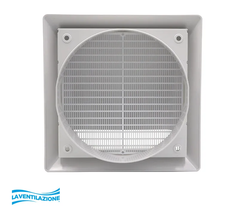 La Ventilazione Cappetta antivento 150 mm tubo tondo