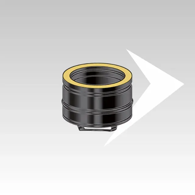 AMR Top DP10 Black DPCN117 tappo cieco coibentato nero