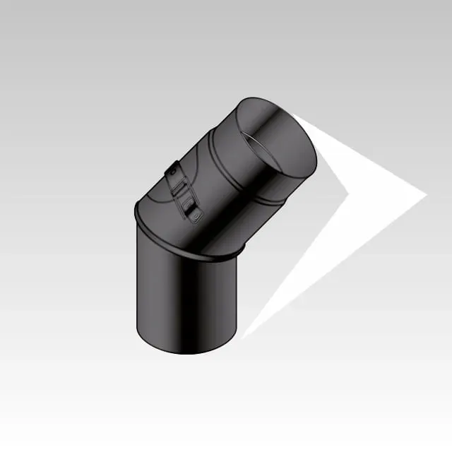 AMR Top Fertop F2L12 curva 45° ispezione nera