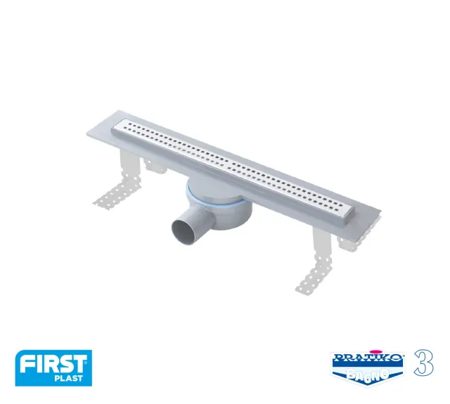 La Ventilazione Pratiko Bagno 3 Piletta Sifonata Griglia Inox
