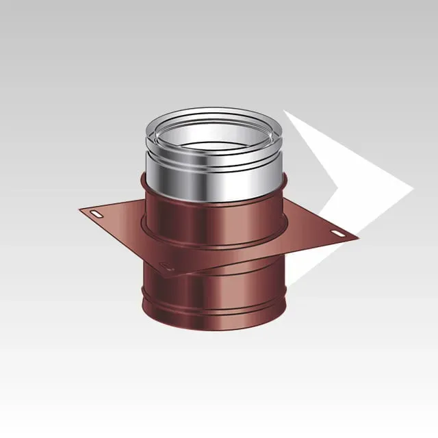 AMR Top DPAC16 piastra intermedia doppia parete acciaio inox