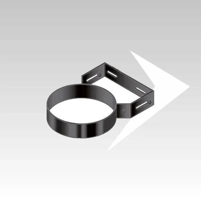 AMR Top DP10 Black DPCN137 Collare a Muro nero