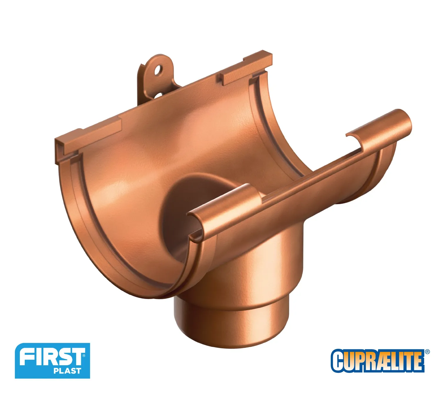 La Ventilazione Giunto scarico grondaia 125 metallizzato