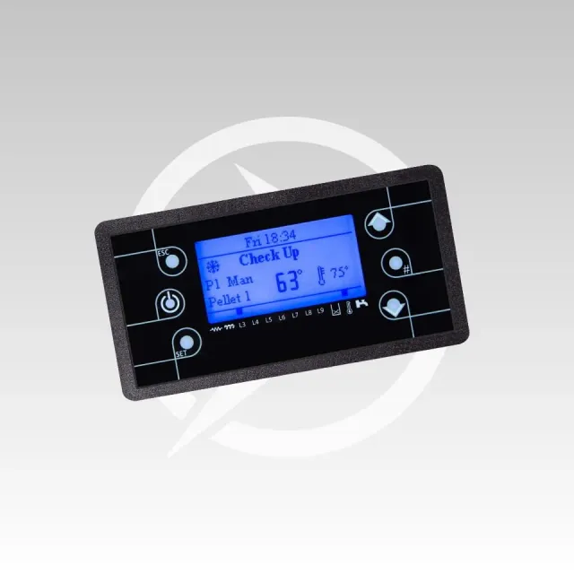 Tiemme LCD100 TME016 display touch stufe pellet