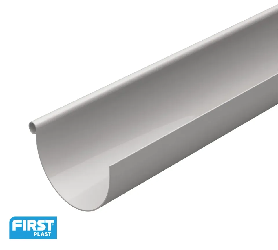 La Ventilazione Grondaia PVC modello 125 profilo tondo