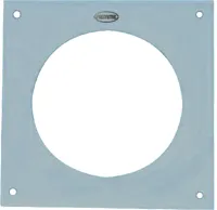 Piemme Piastra Copriforo Circolare Quadrata piastra acciaio