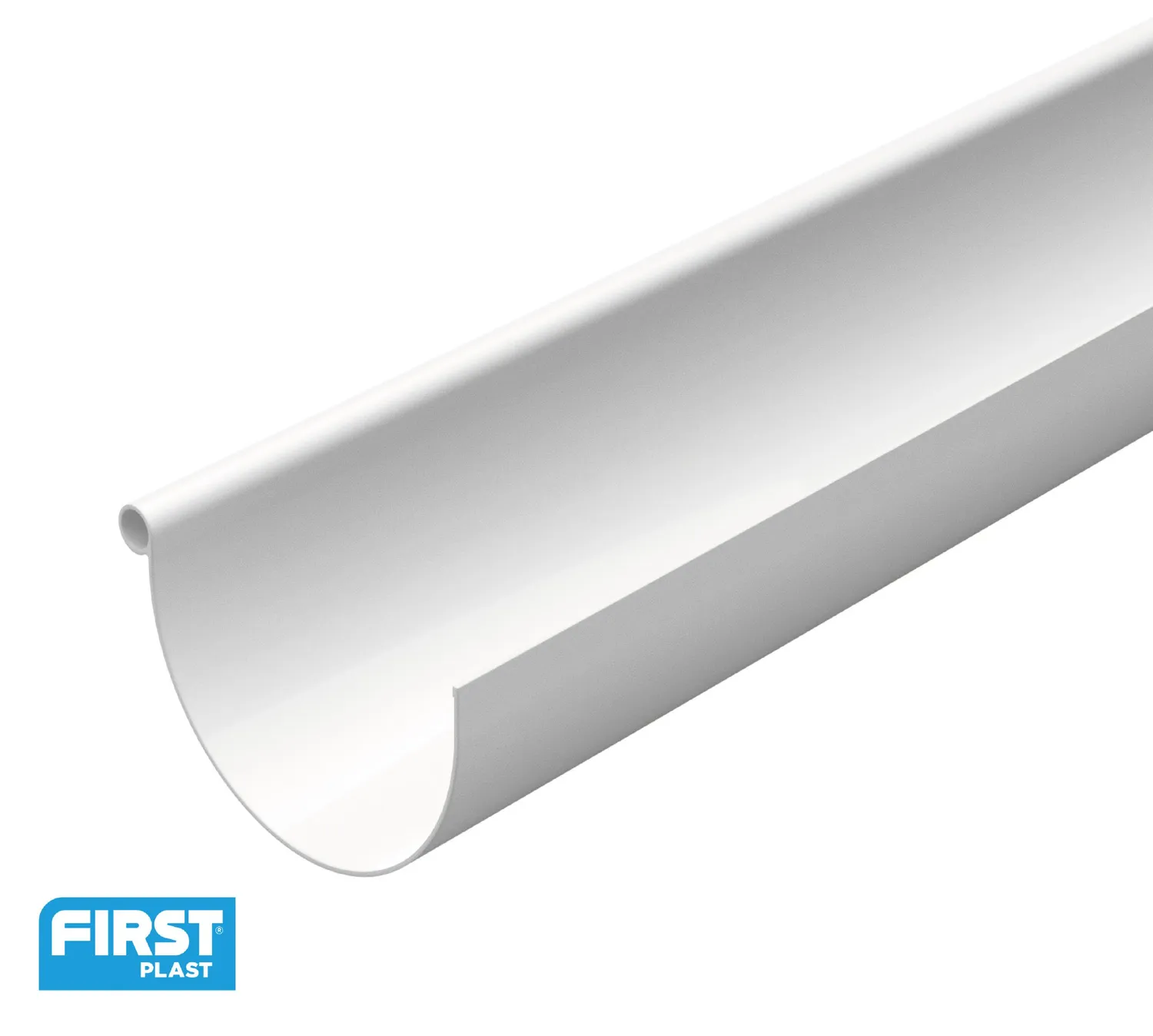 La Ventilazione Grondaia PVC modello 125 profilo tondo